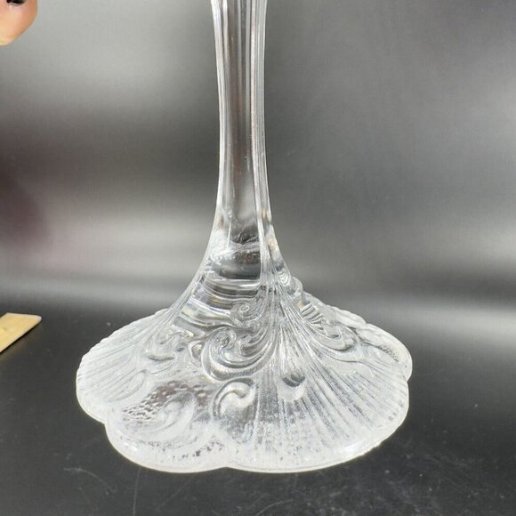 Rosenthal Monbijou Classic Rose Drinking Clear Crystal Water Goblet Glass Set 2 - Picture 7 of 11